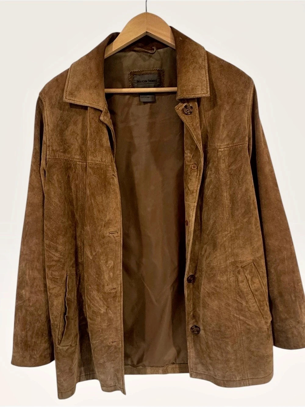 Braxton Thomas Brown Leather Jacket